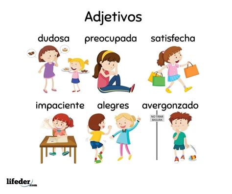Adjetivos Ejemplos De Adjetivos