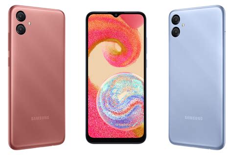 Caracteristicas del samsung a04e