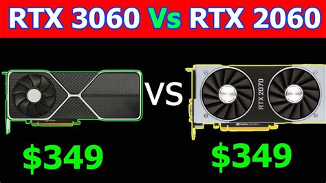 Comparacion 2060 Vs 3060