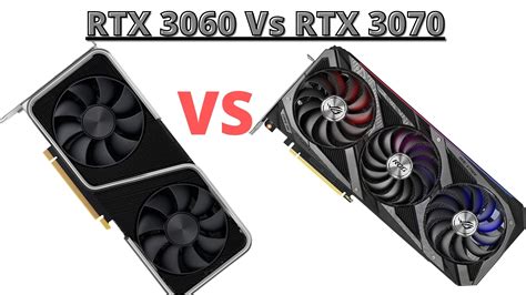 Comparacion 3060 Vs 3070