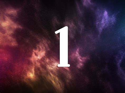 Numerologia caracteristicas del numero 1