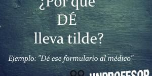 Por qué 16 lleva tilde
