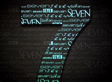 Por que el 7 es el numero de dios