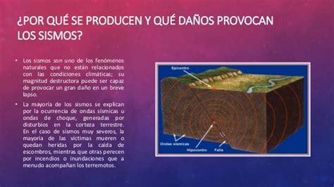 Por qué ocurren los sismos