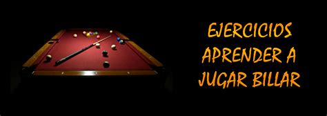 Tips para jugar billar