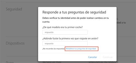 Recuperar preguntas de seguridad banco de chile