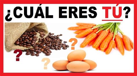 Zanahoria huevo o café preguntas y respuestas