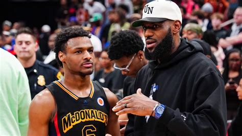 ¿Dónde está jugando actualmente Bronny James en 2023?